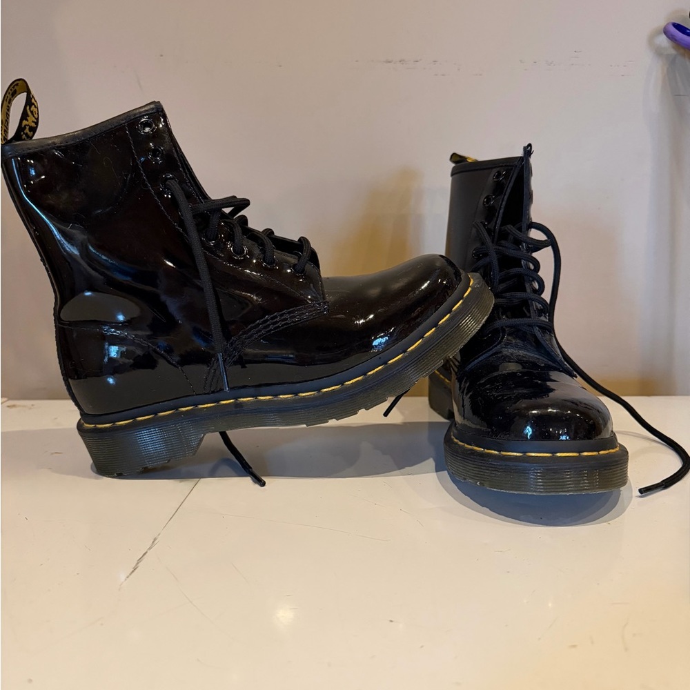 Doc Marten Patent Boot Size 7